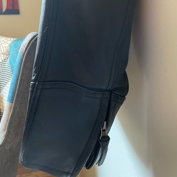 Genuine leather motorcycle jacket- Womens xxl - Picture 7 of 14